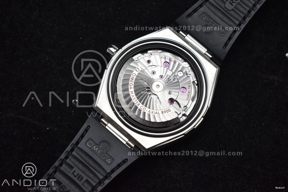 Gummy Constellation Strap Clone A8900 Black VSF Super on Gray Best Dial SS 1:1 Edition 1217